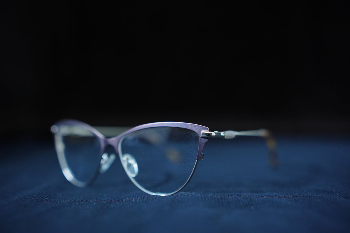 Metal Fancy purpleSelver