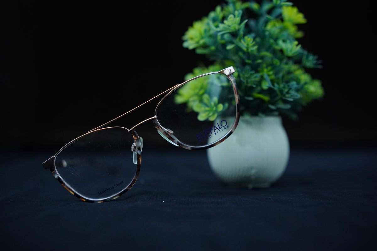 Metal Fancy Aviator shades
